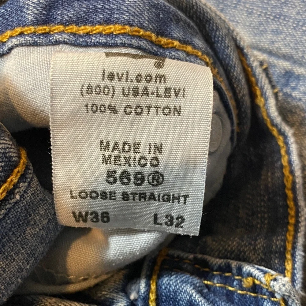 Levi's Classic Straight Men's Jeans in Light Blue 36 x 32